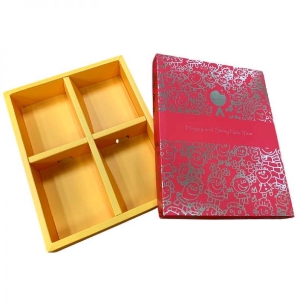red cover with hot stamping gold pattern