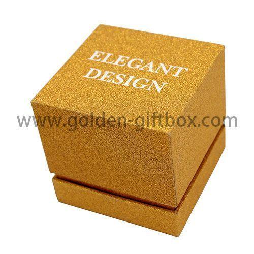 Fancy paper lid & tray box with elegant design and hot stamping
