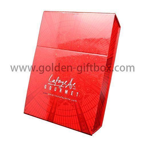 special design foldable box with display function