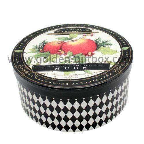 High quality custom design  cylindrical Cake  Packaging Box