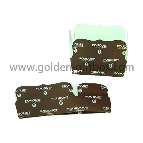 Custom printed rectangle foldable paper cake/chocolate/food/gift box