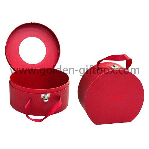 kids stationary packaging box round handbag