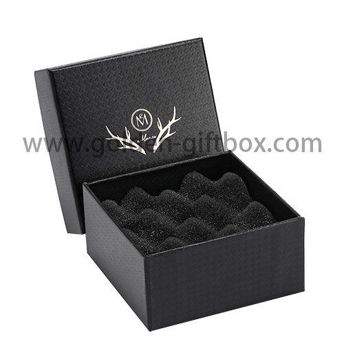 Classic black high quality gift packing box