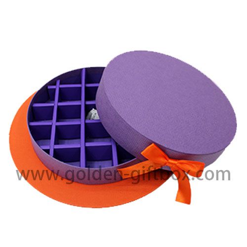 Custom Design purple products packing box