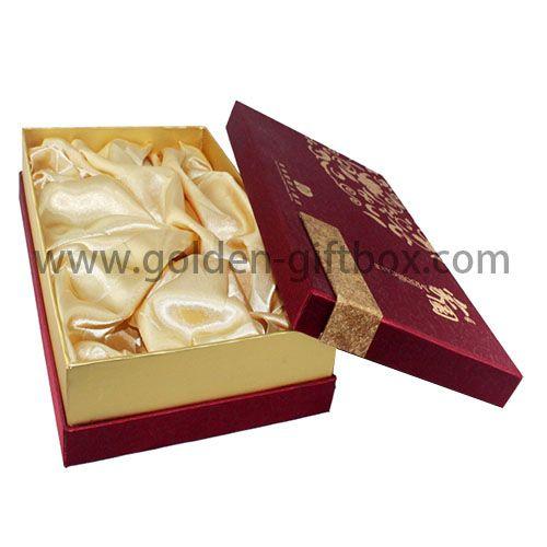High quality embossing lines paper packaging box