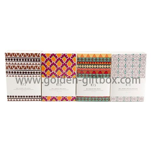with colourful pattern designs